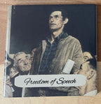 Ceramic Coaster Set: The Four Freedoms by Norman Rockwell